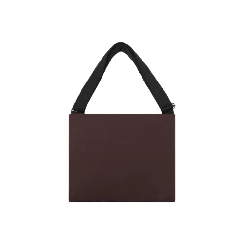 MARNI PORTER Collaboration Телячья кожа Тоут Сумка Сумка для покупок Сумка на плечо Сумка Мужская Рубин Цвет Черный