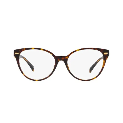 VERSACE Пластиковая оправа Нерегулярная форма Оправа для очков Женская Черепаховый