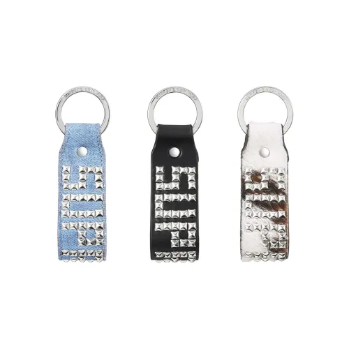 Supreme Деним Брелоки Унисекс Синий Черный Белый