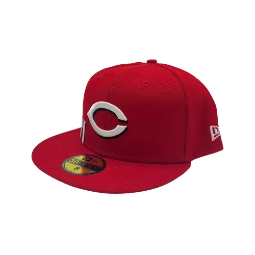 Кепки New Era унисекс красного цвета