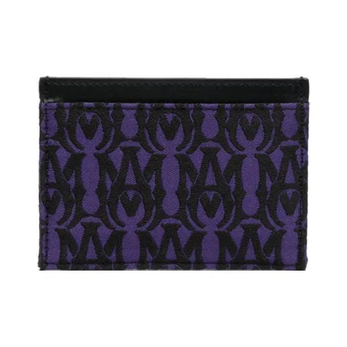 AMIRI Коровья кожа Держатель для карт Держатель для карт Мужской Фиолетовый