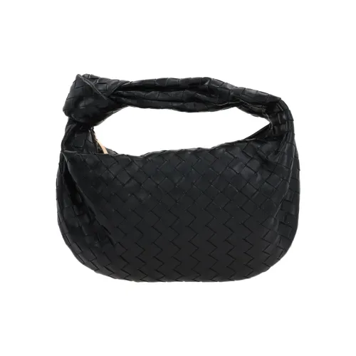 Bottega Veneta Jodie Sheepskin Сумка через плечо сумка женская черная