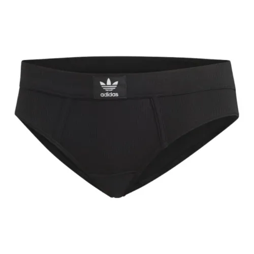 Adidas Originals Adicolor Flex Ribbed Cotton Bikini Pants Underwear Women's 1 Pack Black