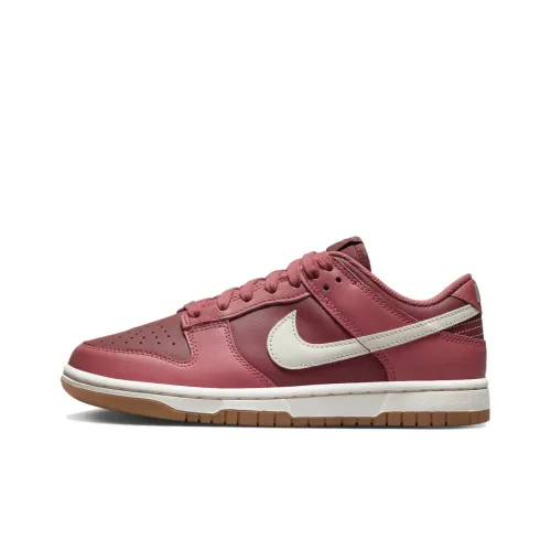 Nike Dunk 'Desert Berry' Low Top Скейтборд Кроссовки Женские Красный Белый