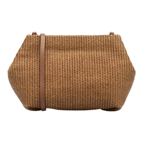 BRUNELLO CUCINELLI Полиамид Сумка через плечо Женская Коричневая