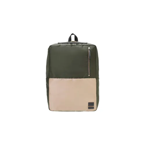 MARNI PORTER Collaboration Нейлон Рюкзак Мужской Армейский зеленый Абрикос