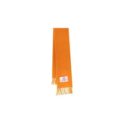 MARNI Вязаные шарфы Orange Men's