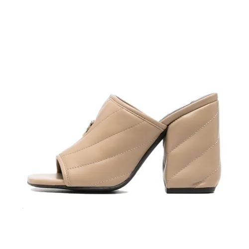 PINKO Стильные сандалии 11 см женские светлый умбра