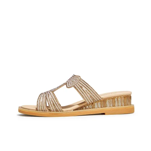 teenmix Стильные Сандалии 4,5 см Женские Абрикос