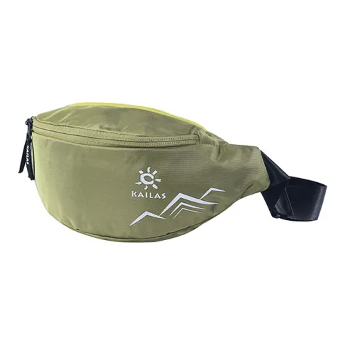 KAILAS Поясные сумки Повседневный Bay лиственный зеленый silent Черный Унисекс