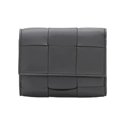 Bottega Veneta Lambskin Wallet Women's Black