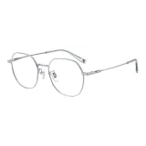 0579 Серебряная оправа с туманно-голубыми ногами