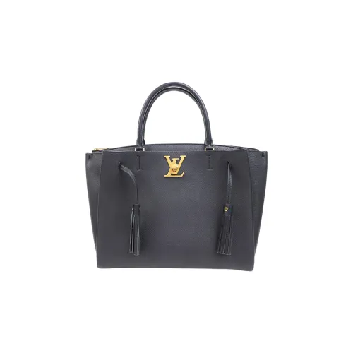 LOUIS VUITTON Twist Телячья кожа Тоут Сумка Сумка для покупок Сумка через плечо Сумка Женская Черная