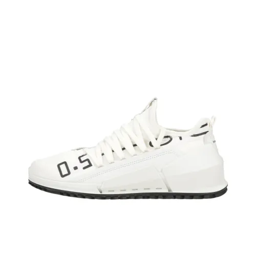 Ecco Низкий Топ Спортивная Повседневная Обувь Женская Bright White