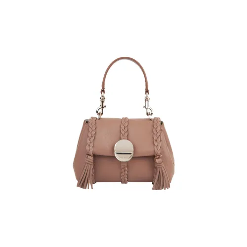 Chloe Nappa Lambskin Cow Leather Crossbody Bag Shoulder Bag Mini Women's Pink