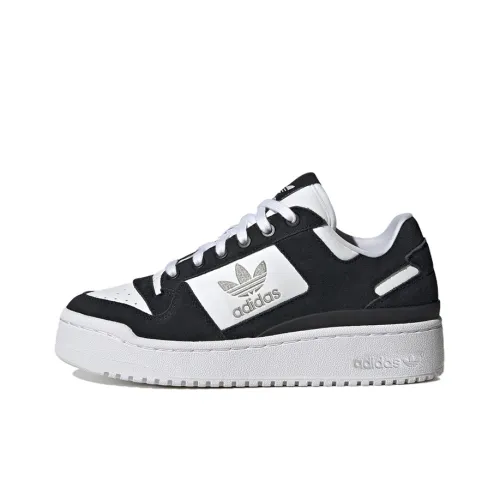 Adidas Originals Forum Bold Low Топ Скейтборд Кроссовки Женские Черный Белый