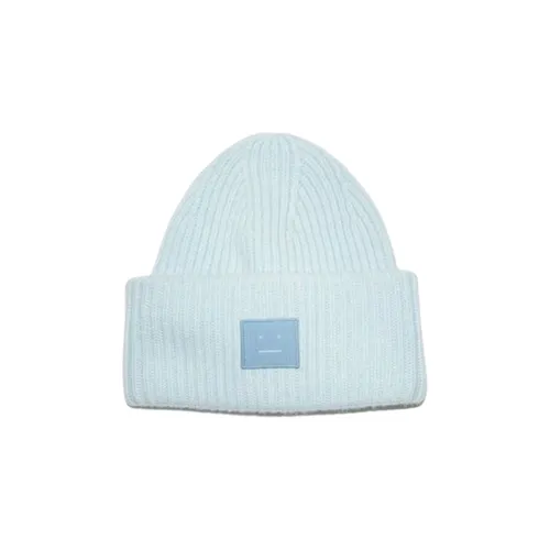 Acne Studios Шерсть Береты Женские Светло-Синий