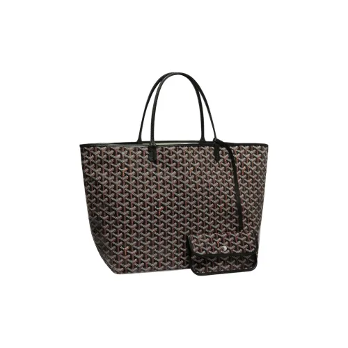 GOYARD Saint Louis Холст Хлопок Льняная ткань Смесь Коровья кожа Цветовая сумка Сумки через плечо Большой Унисекс 11 ЦВЕТОВ