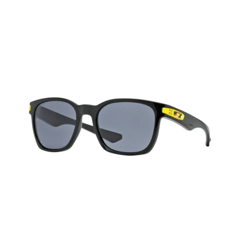 Oakley Пластиковая оправа нерегулярная форма солнцезащитные очки унисекс черный