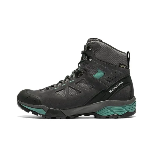 SCARPA ZG Lite Альпинистские и туристические ботинки Высокие Темно-серый Синий Женские