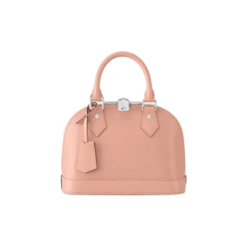 LOUIS VUITTON Alma с рельефом ÉPI Коровья кожа Сумка через плечо Сумка Женская Розовая