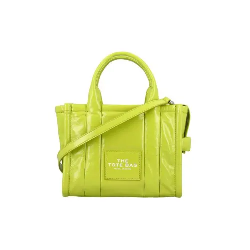 MARC JACOBS Lambskin Tote Bag Shopping Bag Shoulder Bag Crossbody Bag Mini Women's Yellow
