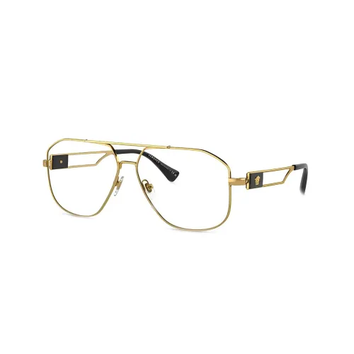 VERSACE Aviator Оправы для очков Мужские Золотые