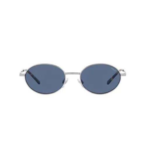 Polo Ralph Lauren OVAL SUNGLASSES Мужские Серебряные