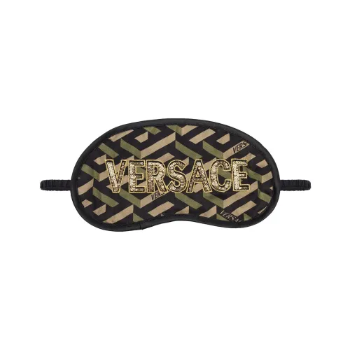 VERSACE Полиэстер, Хлопок Маски для глаз Зеленый/Черный Женские