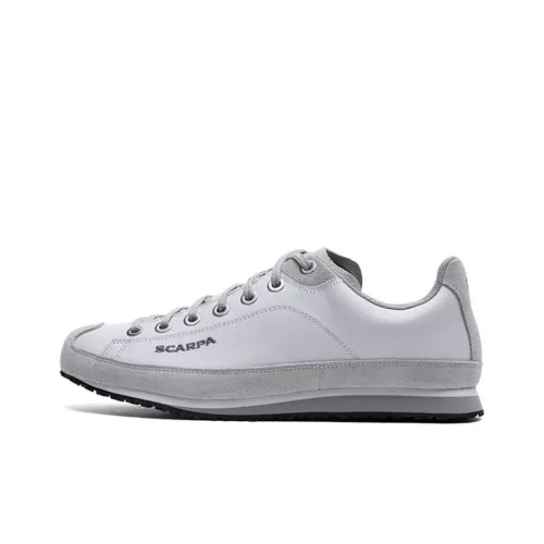 SCARPA Casual Low-Top Белый/Молочный Белый Унисекс