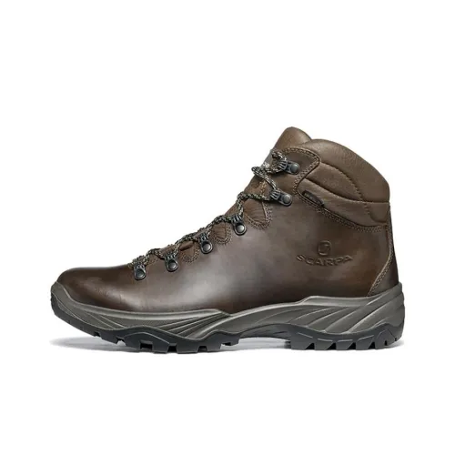 SCARPA Earth Terra Альпинистские и туристические ботинки Высокие Коричневые Мужские