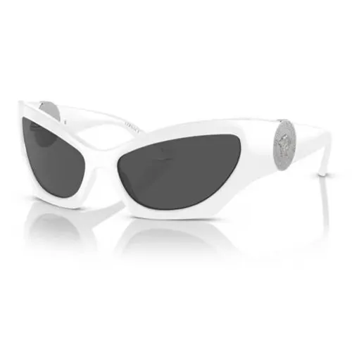 VERSACE Солнцезащитные очки Белый Женские