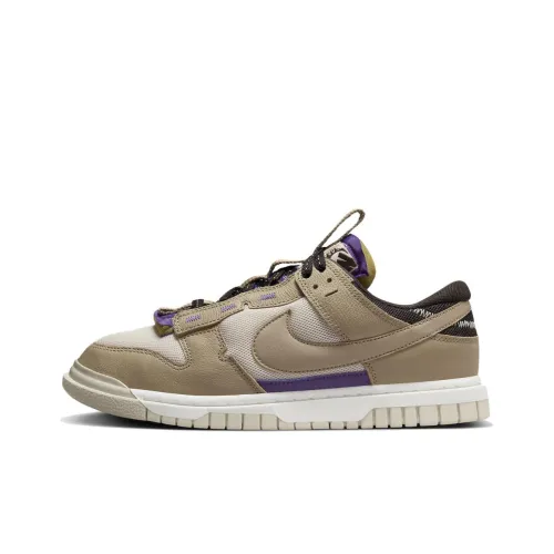 Nike Dunk Remastered 'Mushroom' Low Top Скейтборд Кроссовки Мужские Коричневый Белый