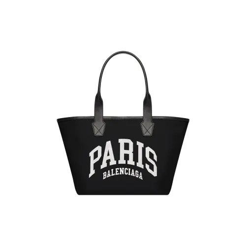 Balenciaga City Collection Paris Хлопок Canvas Телячья кожа