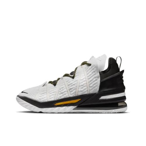 Nike Lebron 18 Баскетбольные кроссовки MID Топ Унисекс