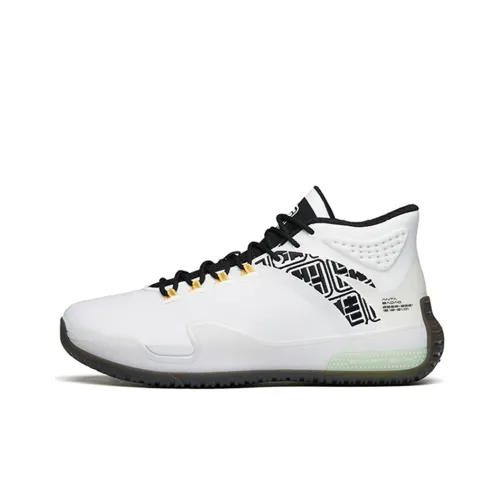 Anta Basketball Collection Амортизация Противоскользящий Устойчивый к истиранию Покрытие Поддержка Отскок MID Топ