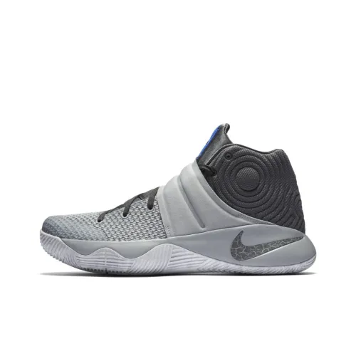 nike Kyrie 2 'Омега' Slip-resistant Abrasion-resistant MID Баскетбольные кроссовки для игры Мужской Wolf Gray