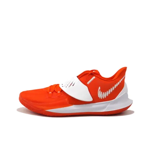 Nike Kyrie Low 3 Амортизаторы Шок Устойчивость к Износу Низкий Топ Баскетбольные Кроссовки Мужские Красный