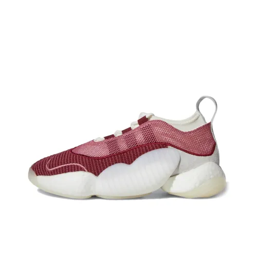 Adidas Originals Crazy BYW 2,0 Амортизирующие низкие баскетбольные кроссовки с противоскользящим эффектом унисекс белый и красный