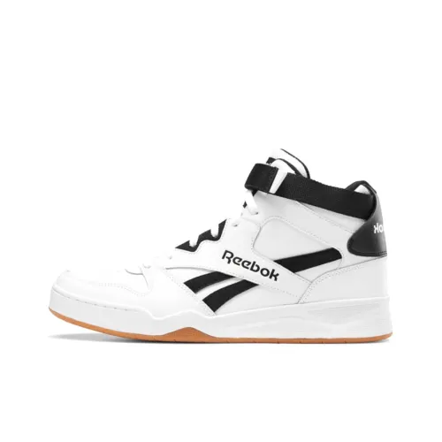 Reebok Royal BB4500 Hi Ремешок Дышащий MID Топ Баскетбольные Кроссовки Мужские Белый Черный
