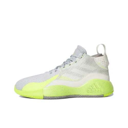 Adidas D Rose 773 Устойчивый к истиранию MID Баскетбольные кроссовки Мужской Серый Зеленый