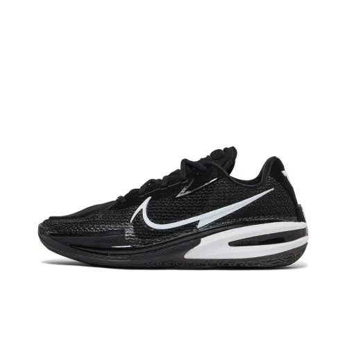 Nike Air Zoom Cut 1 TB 'Черный белый' Низкий топ Баскетбольные кроссовки для игры Мужской Черный белый