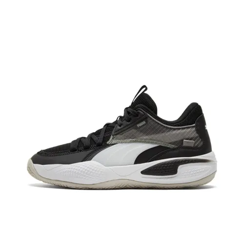 PUMA Court Rider 1,0 Court Rider Crush Амортизация Устойчивый к истиранию Легкий MID Топ Баскетбольные кроссовки Мужской