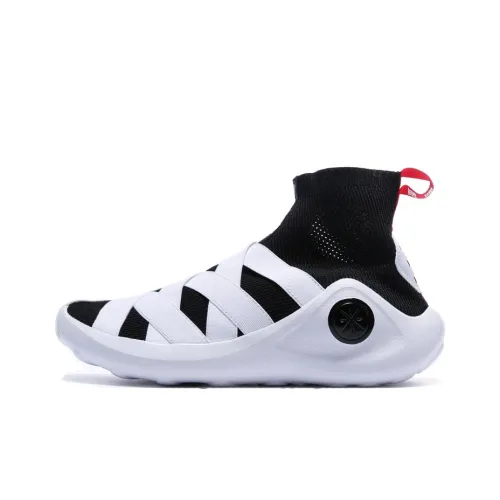 LINING WAY OF WADE Essence X Легкий Высокий Топ Баскетбольные Кроссовки Мужские Белый Черный