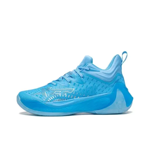 XTEP Monster 3,0 MID Топ Баскетбольные кроссовки для игры Мужской Синий