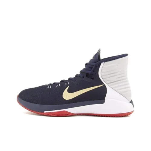 Nike Prime Hype DF PRIME HYPE DF 2016 EP Амортизация Противоскользящий Устойчивый к истиранию MID Топ