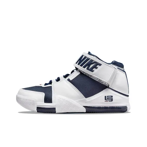 Nike Lebron 2 Zoom 'Midnight Blue' James 2 MID Баскетбольная обувь для игры Мужская Midnight Blue