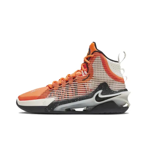 Nike Air Zoom GT Jump EP High Топ Баскетбольные кроссовки Мужской Оранжевый Белый Черный