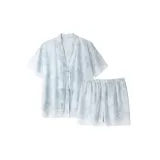 Деревянный лотос, кнопка, новый китайский стиль, женский, летний, одежда, наборы