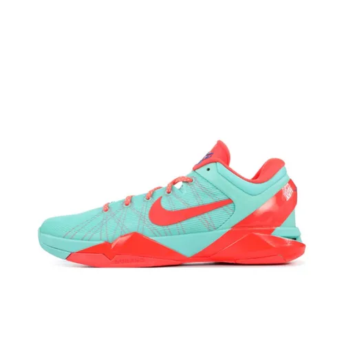 Nike Zoom Kobe 7 Barcelona Home Амортизация Противоскользящие Устойчивые к истиранию Низкий Топ Баскетбольные кроссовки